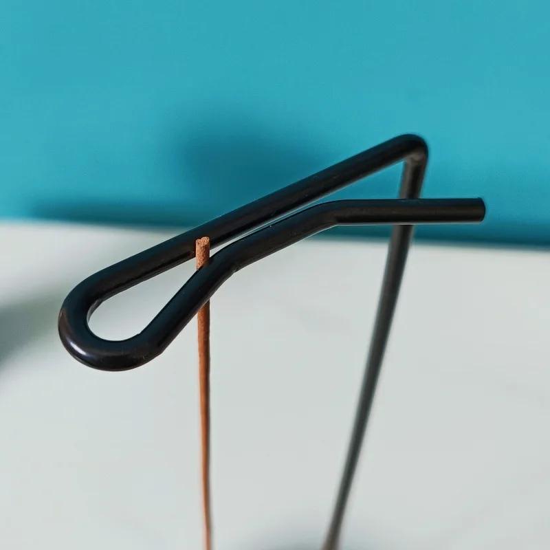 Kreativní hořák na vonné tyčinky vzhůru nohama Držák na vonné tyčinky Dřevěný kulatý podnos na vonné tyčinky Ornament Ložnice Domácí dekorace na jógu Řemesla
