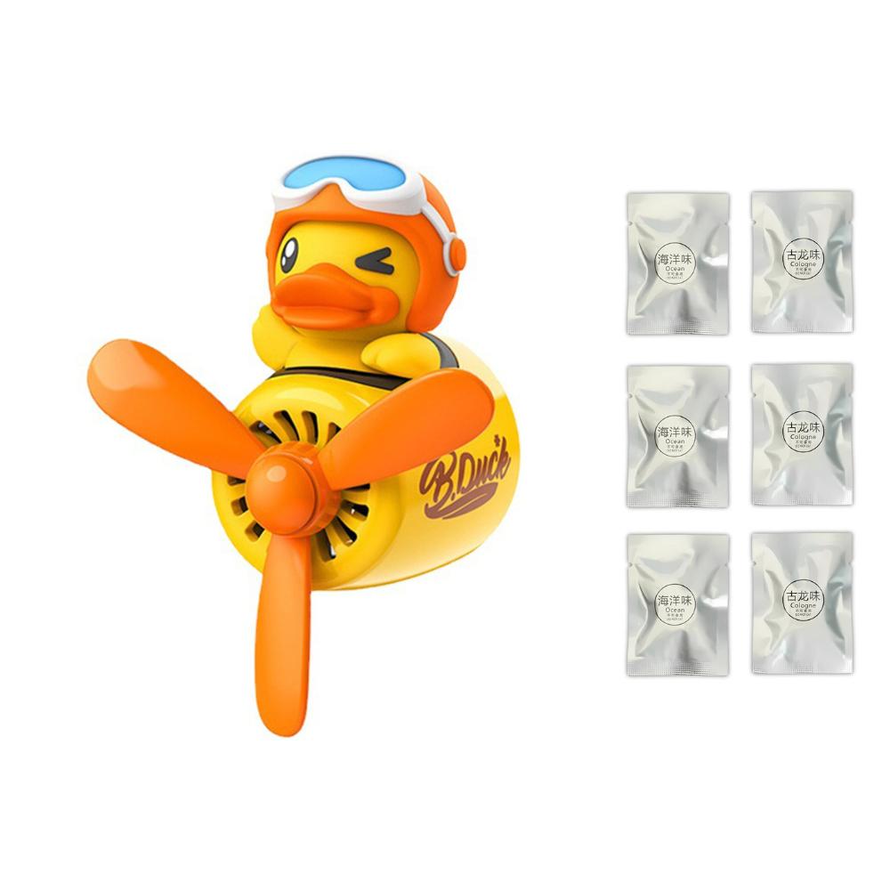 6pcs Car Fragrance Refill Tablets - Premium Scents for Pilot Bear Air Freshener (Ocean/Rose/Lavender/Lemon/Cologne/Fragrans)