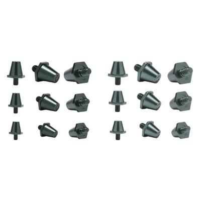 12Pcs Football Boot Spikes Soccer Stud Replacement Football Cleats Stud Soccer Boot Cleats Track Shoes Accessories