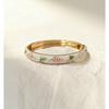 Fresh Macaron Flower Enamel Multi-color Oil Dripping Bracelet