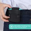 Summer Portable USB Hanging Clip on Waist Belt Neck Hands-free Air Cooling