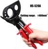 Heavy-Duty Ratchet Cable Cutter - For Aluminum/Copper Cables Up To 400mm² (Industrial/Commercial Use, Durable, High-Strength)