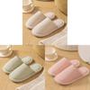 Style Cotton Slippers For Home Indoor Non Slip Soft Bottom Warm Footwear For Adults