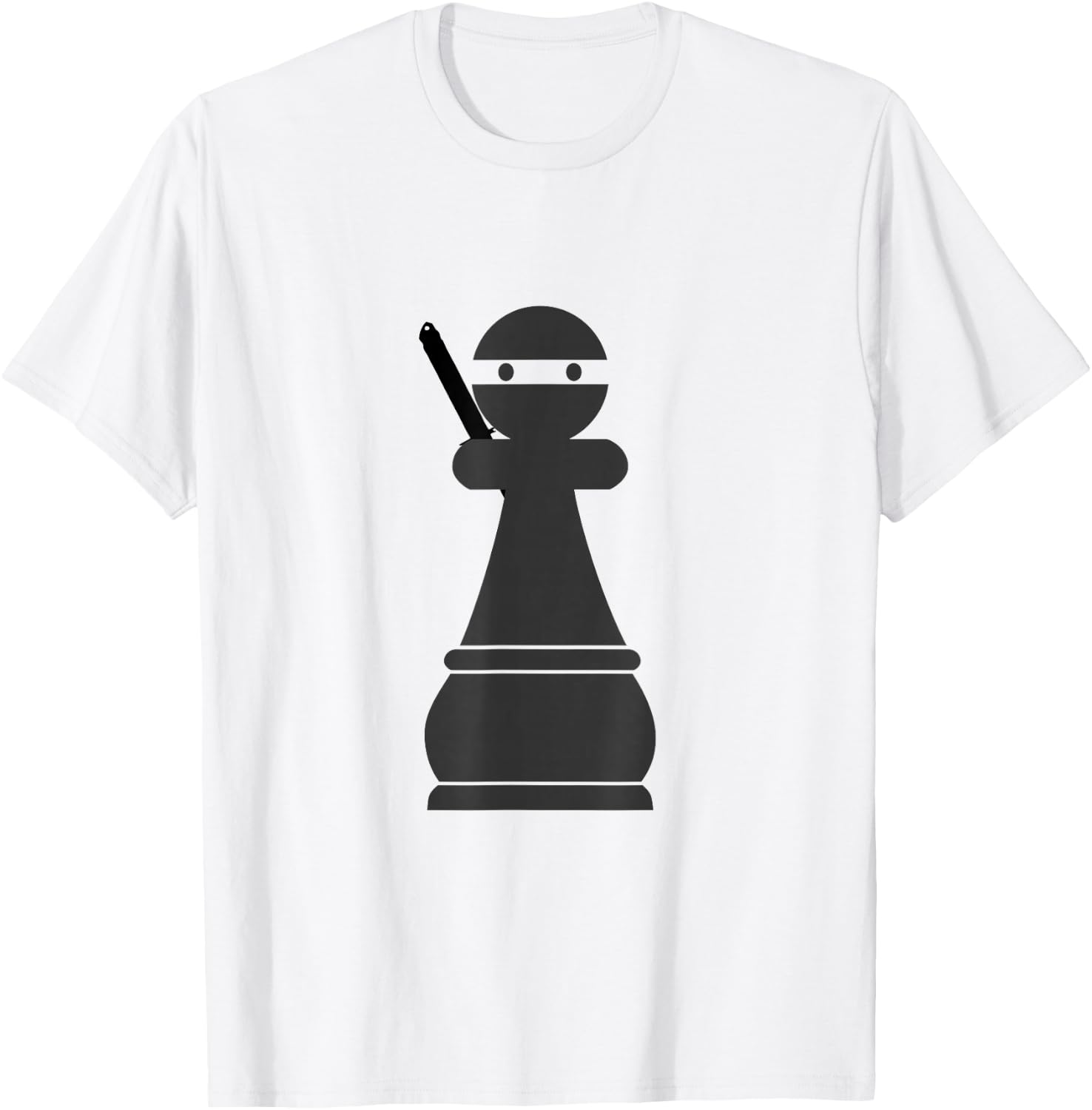 Chess Ninja Funny Chess Gift T-Shirt Unisex T-Shirt S