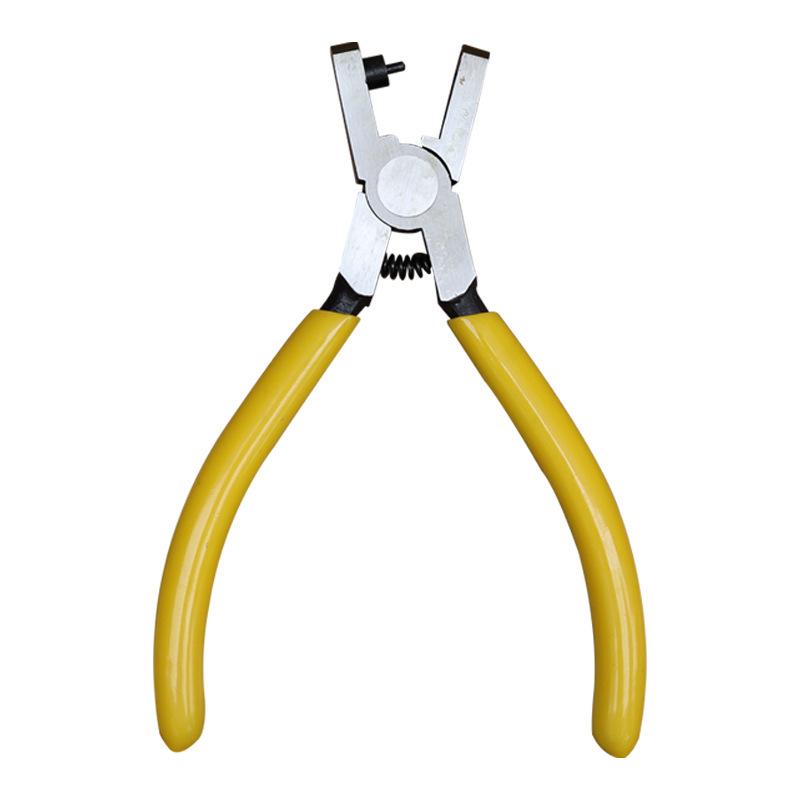 

Precision 2mm Multi-Function Punch Pliers for Watches, Belts, Shoelaces & Sandals - Durable Carbon Steel Craft Tool belt puncher