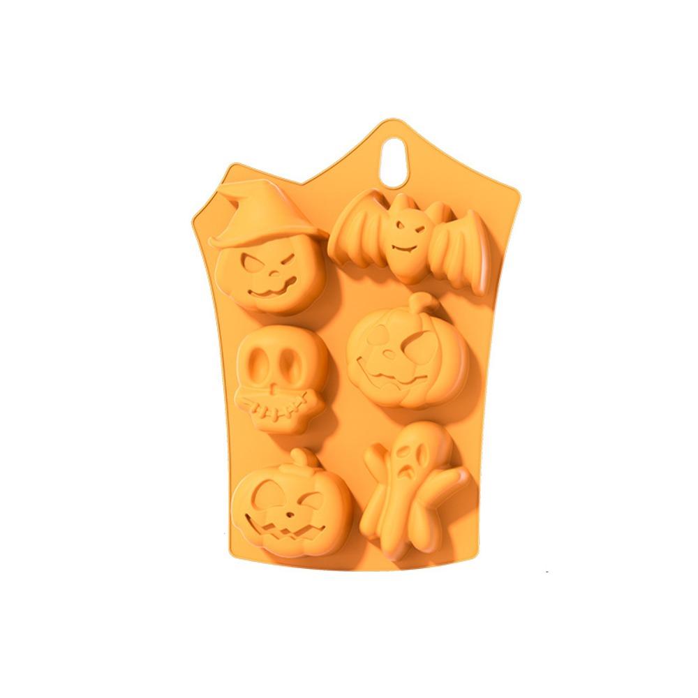 Non-Stick Mousse Cake Mold Silicone Baking Mold Halloween Chocolate Mould  Soap