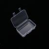 Rectangular Transparent Plastic Box with Lid Jewelry Display Case  Jewelry Storage