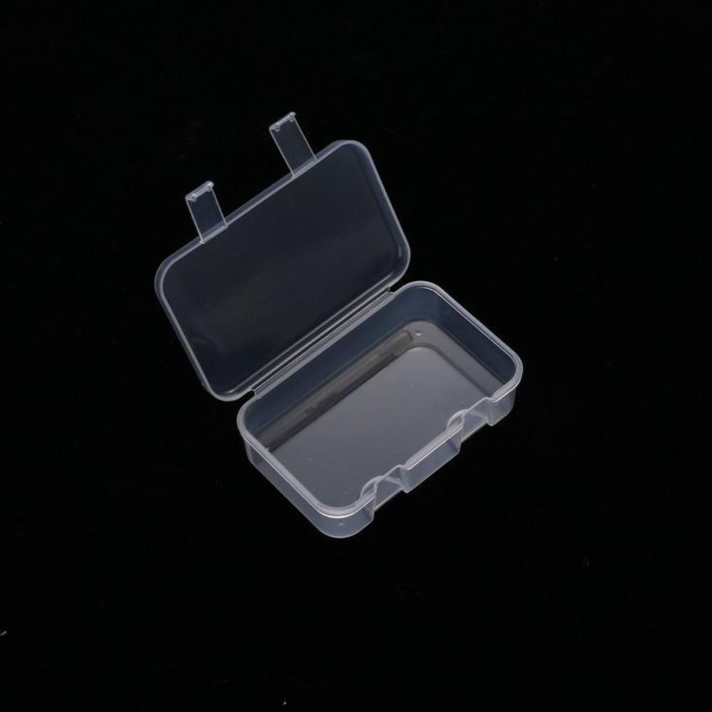 Rectangular Transparent Plastic Box with Lid Jewelry Display Case  Jewelry Storage