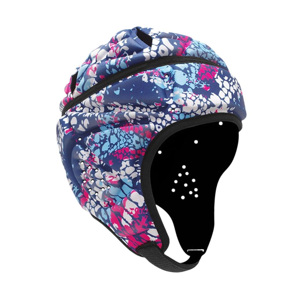 Rugby Helmet Ultralight Adjustable Protective Gear Protective Cap Headgear for Flag Football Sports Baseball Playing Training