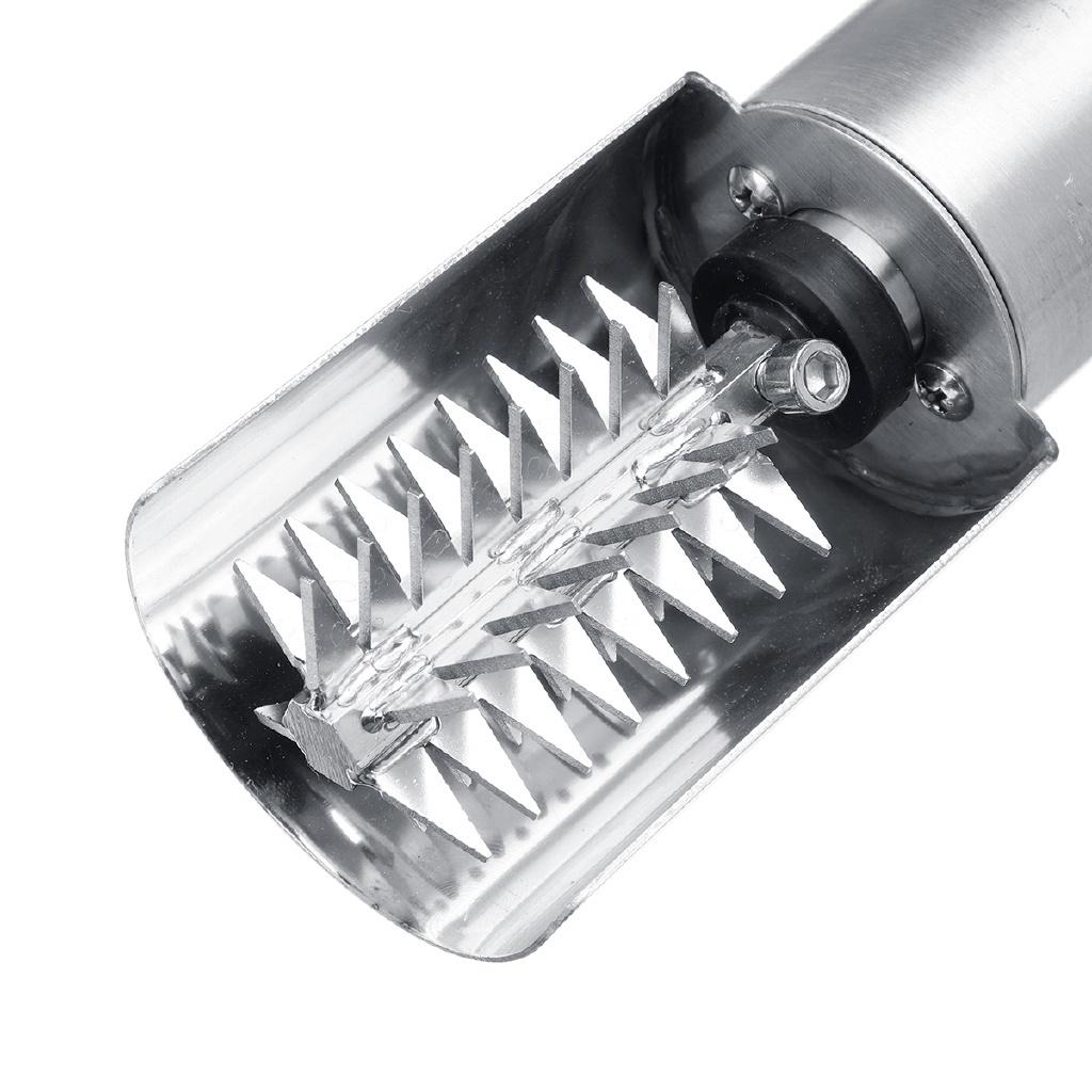 2200mAh Nützlicher Elektrischer Fischschupper Angeln Schupper Reiniger Fischreiniger Entkalker Wasserdichter Schaber Meeresfrüchte Werkzeuge