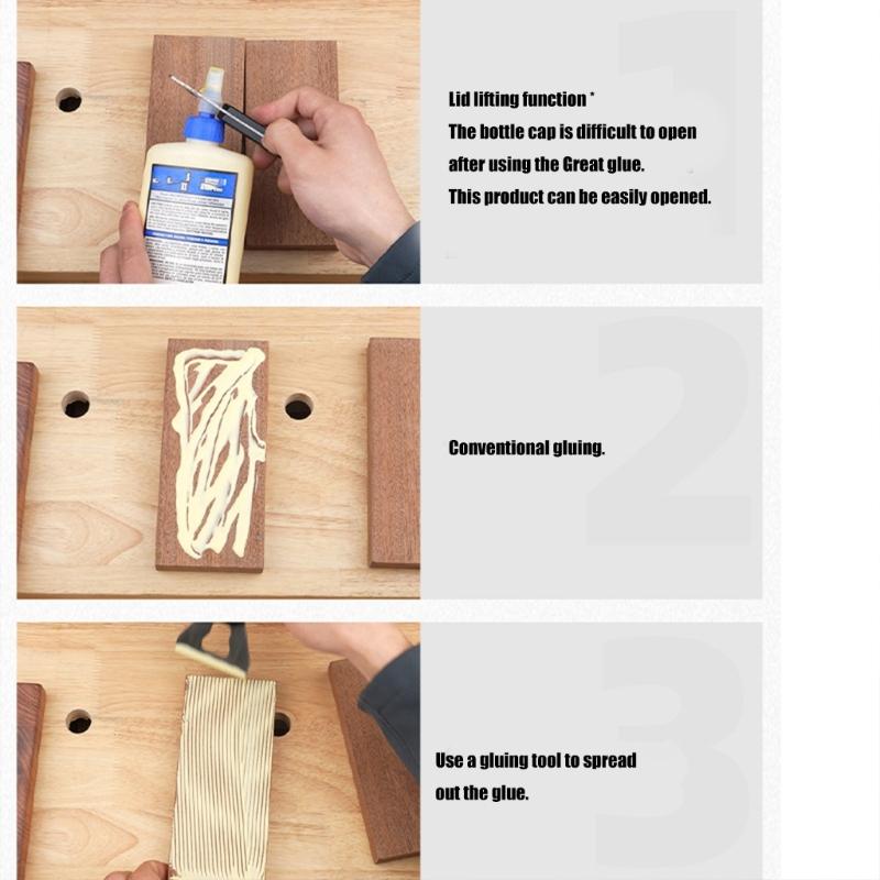 Multipurpose Surfaces Glues Applicator Tool Stainless Steel Serrated Edges Glues Scraping Spreader with Aluminum Handle