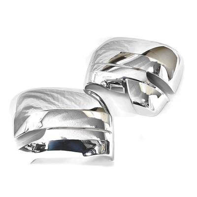 CGP Door Mirror Covers, Adhesive, Chrome, for S700V, S710V, and Hijet Jumbo Light Trucks (with Factory Turn Signal Mirrors) CGP5756-JJ