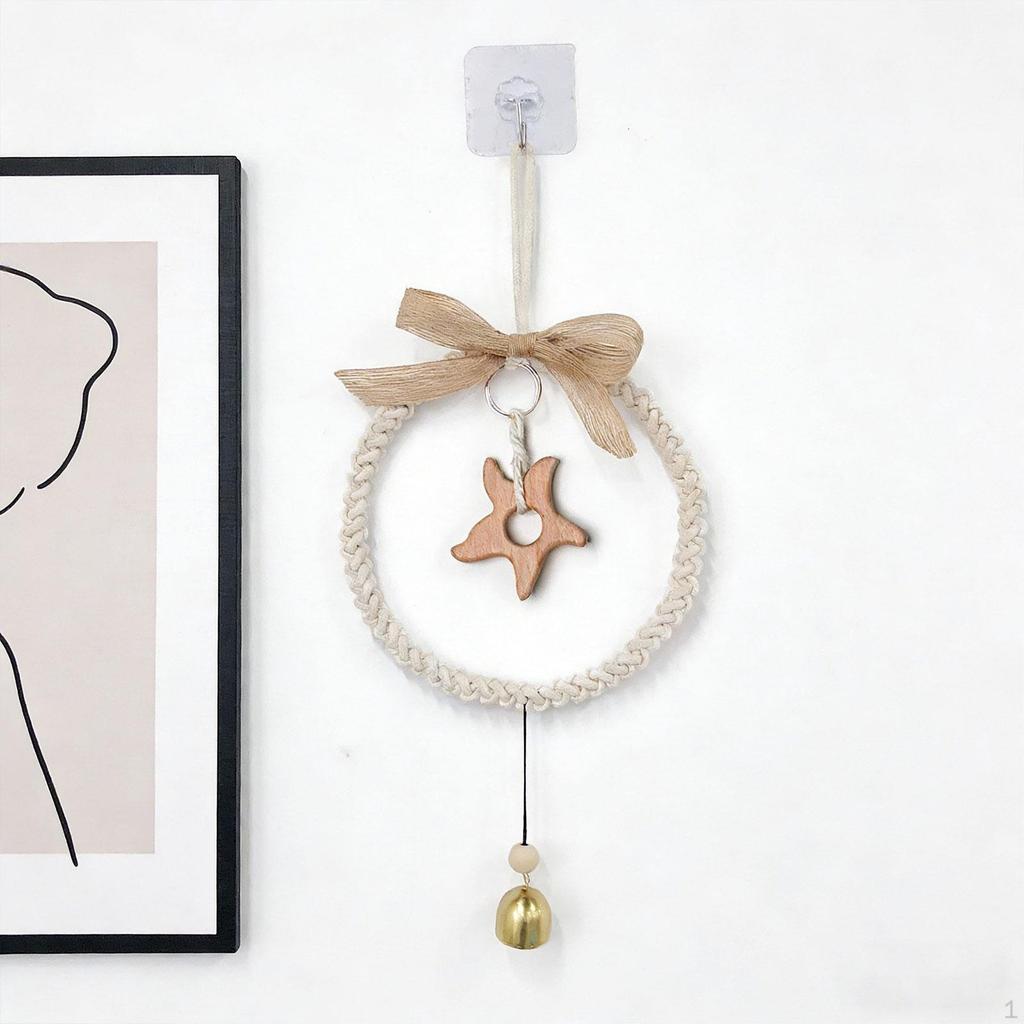 Macrame Wall Hanging Chic Ornament Art for Wedding Home Nursery Fish