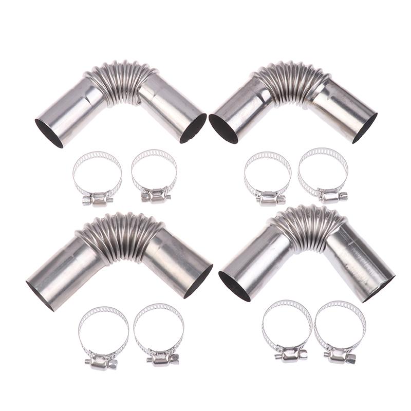 25mm Winkel Luft Diesel Standheizung Auspuffrohr Verbinder W Klemme Auspuffrohr Schlauchverbinder Für Webasto Diesel Bootsheizung