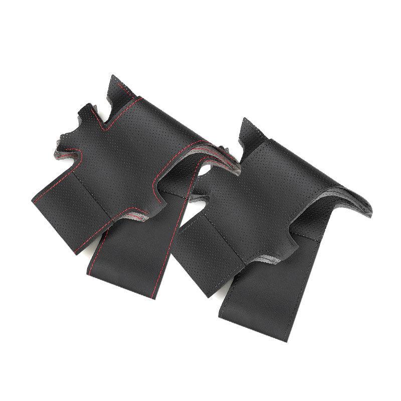 For Hyundai Veracruz ix55 Vera Cruz 2007 2008 2009 2010 2011 2012 Car Accessories Microfiber Leather Steering Wheel Cover Trim