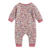 Matching Family Christmas Print Flannel Homewear Set Long-Sleeve Top And Pants