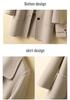 Plus Size Women's Mid-Length Woolen Coat - Loose, Slimming, Age-Reducing for Autumn/Winter 2025