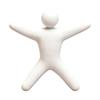Minimalist Man Decoration 1/8Pcs 3D Printed Game Character Figure, Sitting Standing Lying Figurine, Model Abstract White Statue, Collectible Gift for