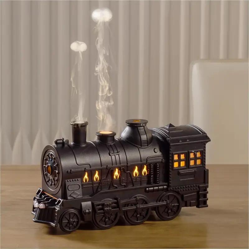 2026 NEW Mini Train Shape Essential Oil Diffuser with Light Cool Mist Air Humidifier Aromatherapy Diffuser for Home Office