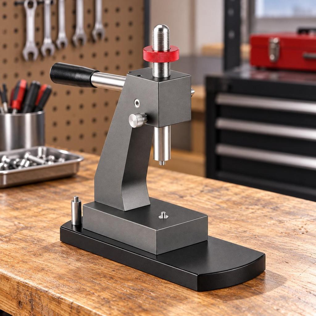 HeavyDuty Watch Case Press Sturdy HandOperated Back Stable for Watchmakers