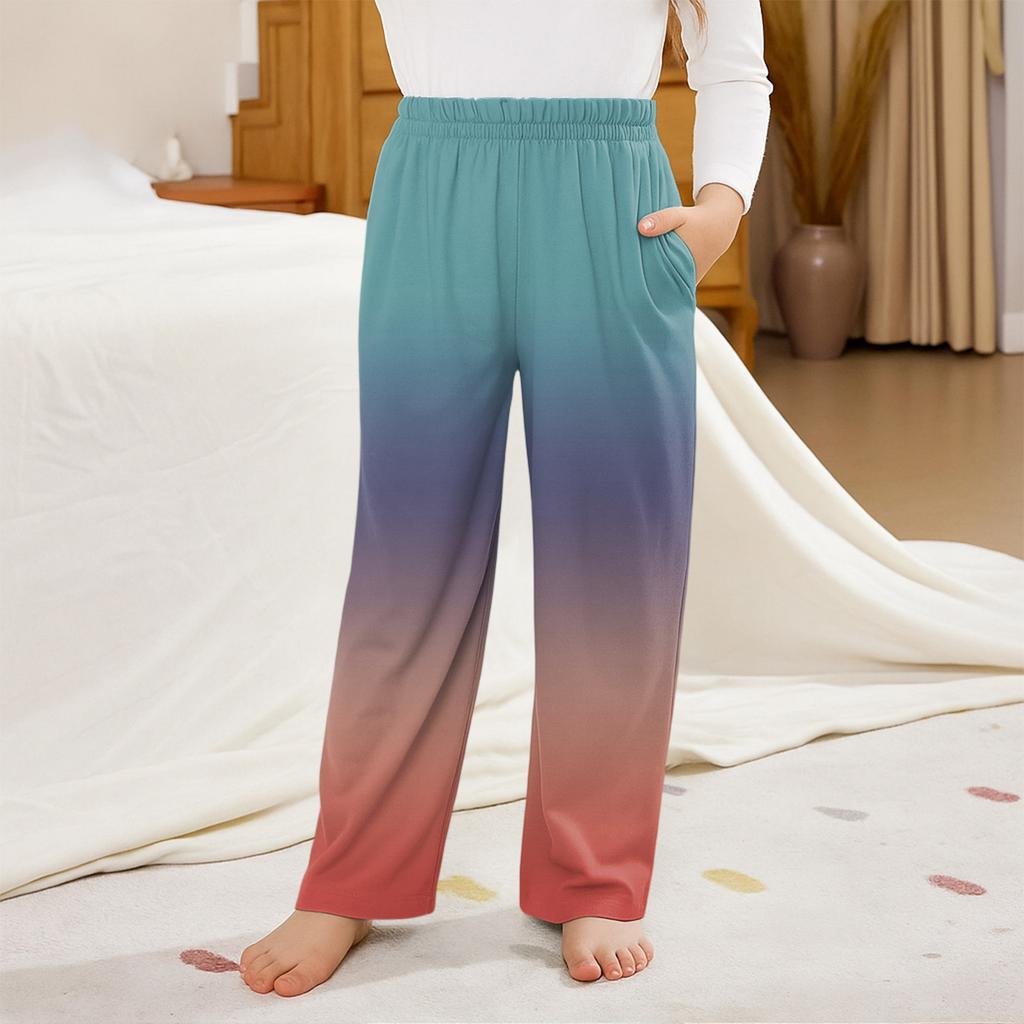 Fashionable Children's Versatile Pocket Sports Casual Pants