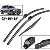 Front Rear Windshield Wiper Blades Kit For Mercedes-Benz GLK X204 2008-2014 Car