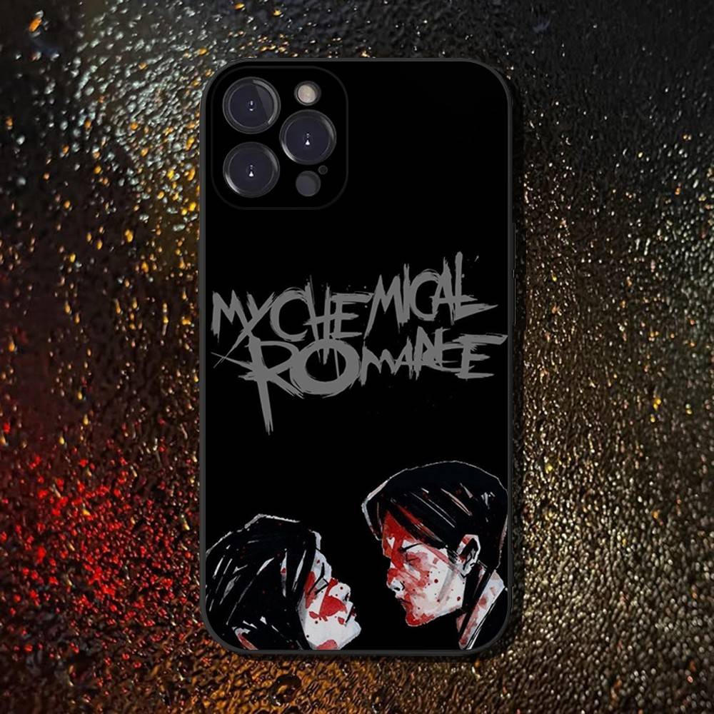

Чехол для телефона My Chemical Romance MCR C-Chemical Romance Для iPhone 16,15,14,13,12,11 Plus,Pro Max,XS,X,XR,SE,Mini,8,7,Мягкий силиконовый черный чехол iPhone15plus