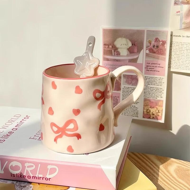 Shangqi Ceramic Mug with Star Spoon