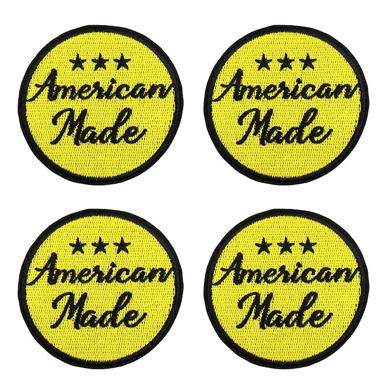 10pcs /Lots Western Cowboys Embroidered Patches Letter Patch Iron On Patches For Clothing Thermoadhesive Patches Jackets Hats Diy 