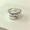 1/2pcs New Lovely Cat Dog Animal Couple Ring for Couple Handmade Opening Adjustable Rings Valentine's Day Rings Fashion Jewelry
