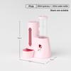 High Volume Leak-Proof Golden Bear Hamster Food Dispenser with Auto Water Fountain Pet Supplies