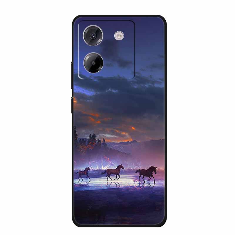 For Xiaomi Poco M7 Pro 5G Case M7Pro Coque Black Silicone Soft Back Cover Case For Poco M7 Pro Phone Case PocoM7 Pro Funda 6.67"