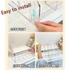 1pcs Large-Capacity Acrylic Desk Divider Watercolor Pencil Organizer Stationery Store Storage Rack Marker Pencil Holder