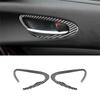 For Mazda RX8 RX-8 2004-2008 Carbon Fiber Inner Door Handle Frame Trim Stickers Car Interior Accessories