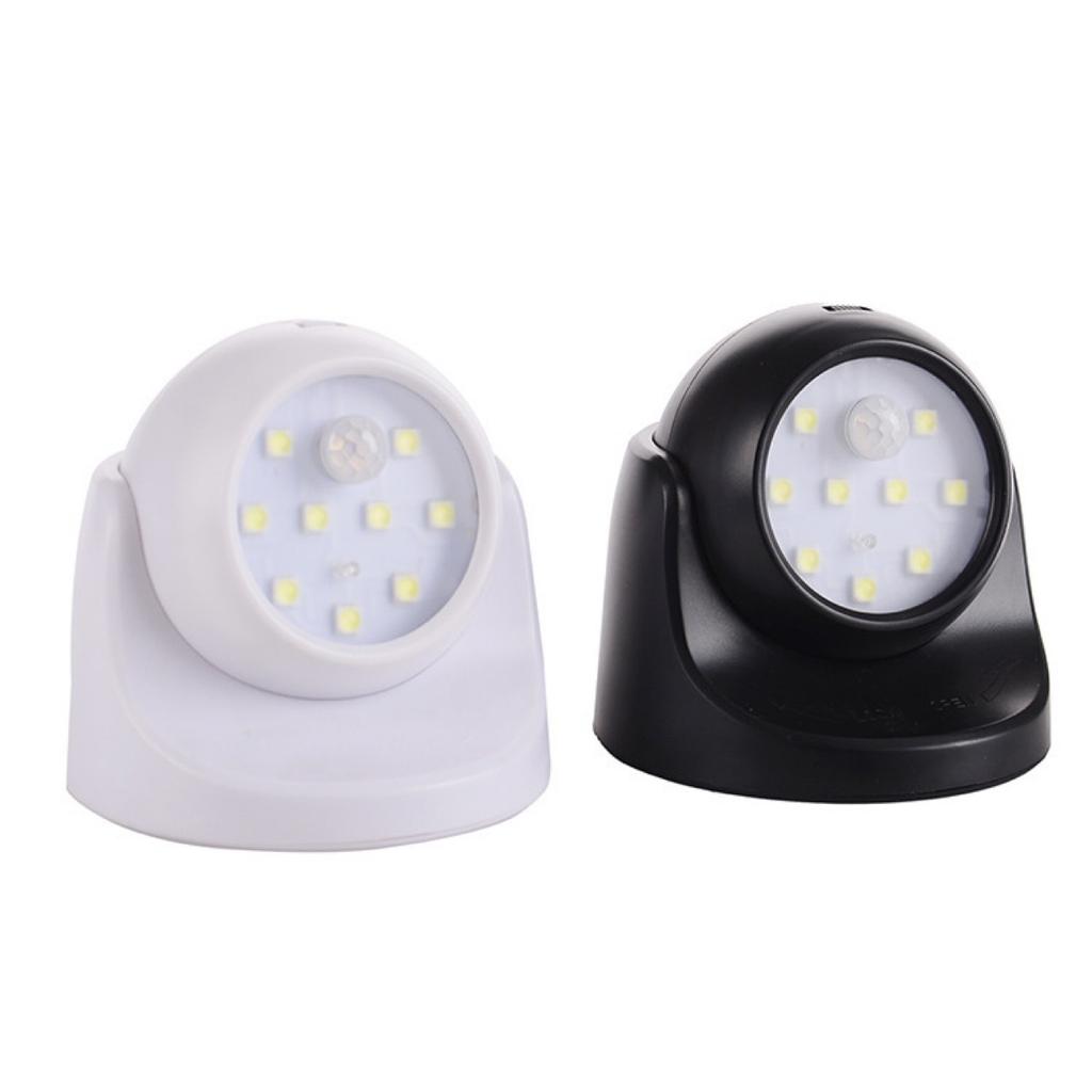 360° Rotating PIR Motion Sensor Night Light Led Magnetic Wall Lamps Rechargeable Auto/On/Off Under Cabinet Closet Kitchen Light