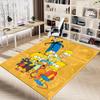 1pc Simpsons Family Portrait Carpet for Playroom Bedroom Living Room Sofa Home Decor,kids Game Area Rug Non-slip Floor Mat Y72997