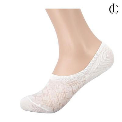 Elkate Women's Socks LMGB008 See-through Silicone Thin Spandex Socks