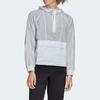 Adidas Kangaroo Pocket Hoodie Jacket Women Tops Sky-Blue FK3223