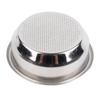 Stainless Steel Single Layer Double Doses Filter Basket Coffee Machine Professional Accessory