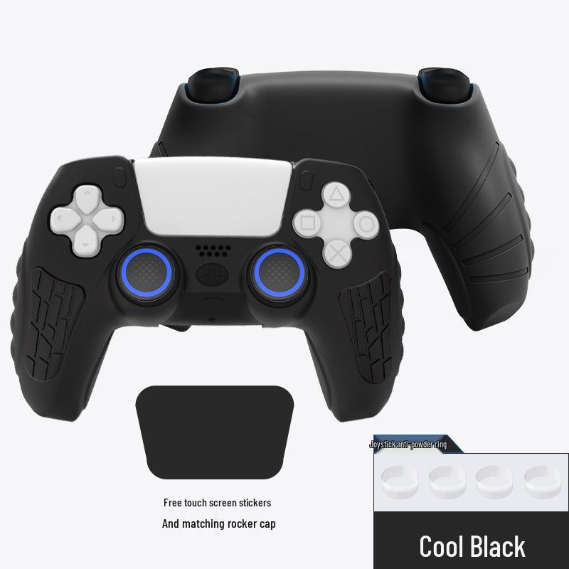 PS5 Silicone Non-Slip Sweat-Proof Controller Protective Cover for PlayStation 5