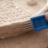 Pottery Tools, Clay Blanks, Hair Brushing, Adhesive Texture Brushing, Five Legged Needle Scratching,Clay Sculpture Shaping Tools