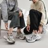 Spring and Autumn Cool Run New Classic Height Increase Thickened Daddy Shoes Casual Couples Versatile Sneakers