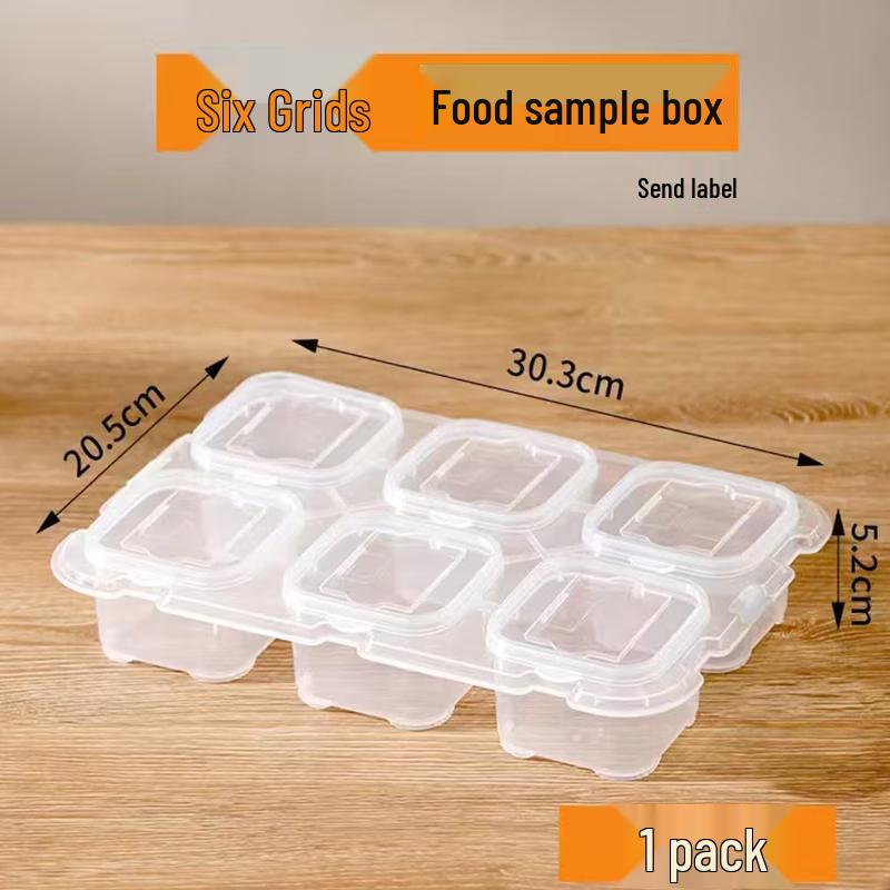 Shengjia Round Plastic Deep Food Storage & Sampling Tray
