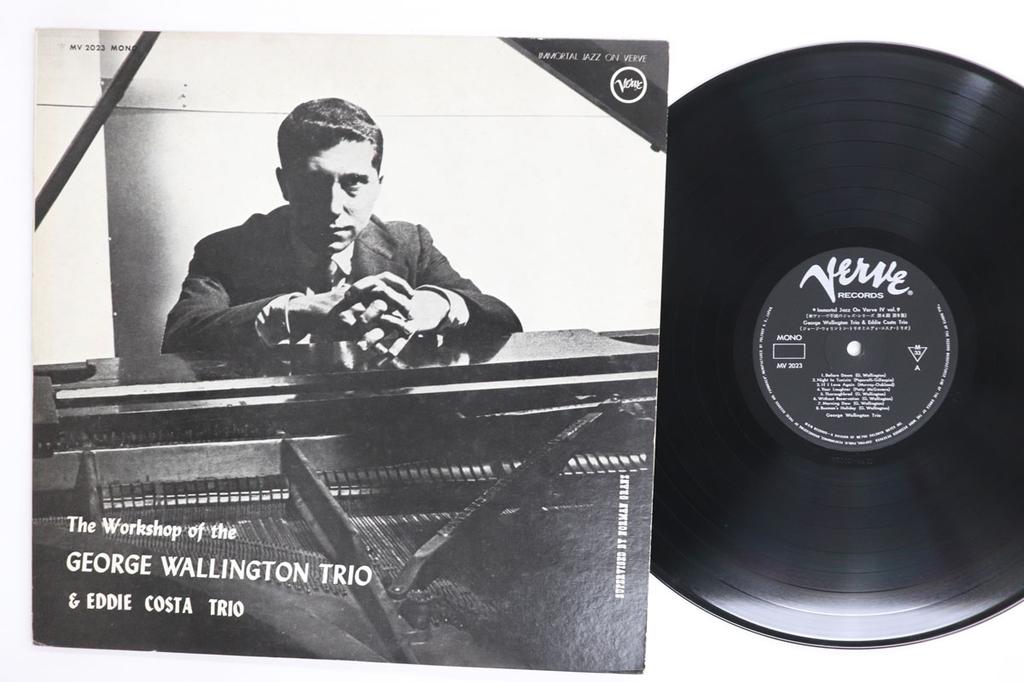 LP Record GEORGE WALINGTON TRIO Immortal Jazz On Verve Iv Vol.9 MV2023 VERVE Japan Jazz Used