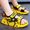 Boys sandals summer new children's sports beach shoes medium and large children's soft sole non-slip boys sandals summer