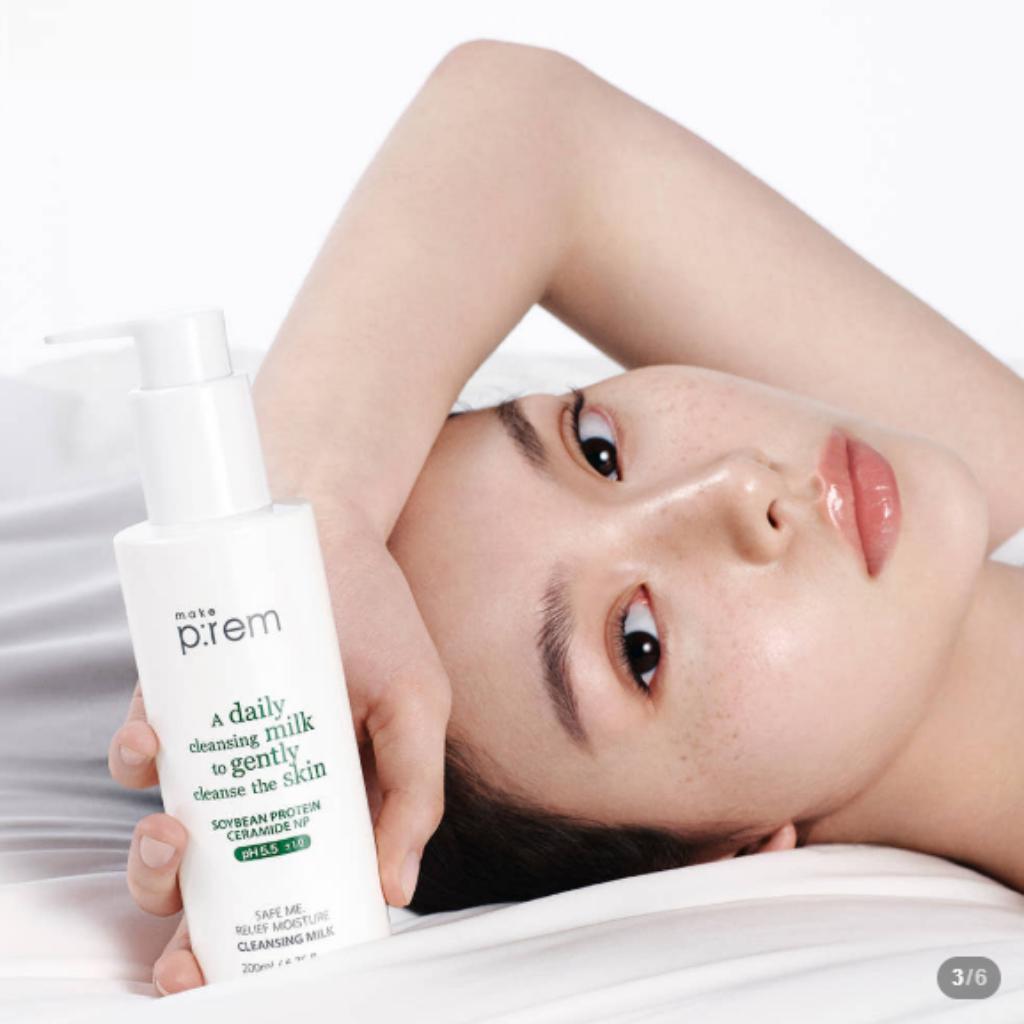 Make P:rem Safe Me Relief Moisture Cleansing Milk (200ml)