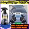 Convient à tous les véhicules, Spray Polish Revêtement de Voiture Cristal Bouclier Ultime 200ml, effet brillant longue durée, résistant aux intempéries