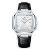 Chenxi Brand Men's Quartz Watch Square Stainless Waterproof Luminous Date Luxury Women's Wristwatch Male Clock Gift For Couple