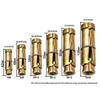 10 Piezas Manga Única Resistente Anclaje de Tornillo de Expansión de Tres Piezas M6 M8 M10 M12 para Hormigón