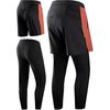 Anta Running Series Casual Simple Tight Color Block Comfortable Running Shorts Men Shorts Rust-Red Basic-Black 152445502-1